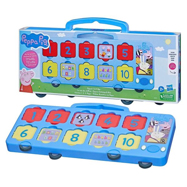 Hasbro Peppa Öğreniyorum Okul Otobüsü F6411