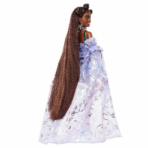 Mattel Barbie Extra Fancy Mor Kostümlü  HHN13