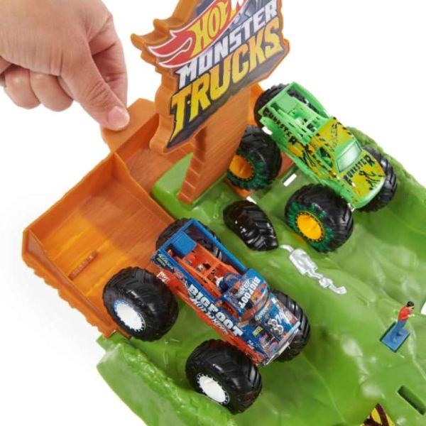 Mattel Hot Wheels Monster Trucks Heyecan Yarışları