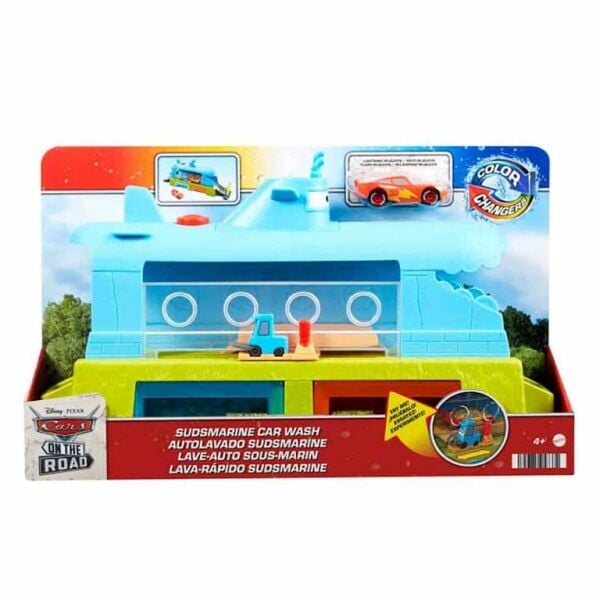 Mattel Cars Balina Araba Yıkama Oyun Seti HGV70