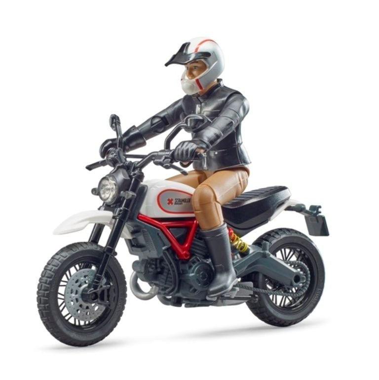 Bruder Ducatı Scrambler Desert Motorsiklet Ve Sürücüsü BR63051