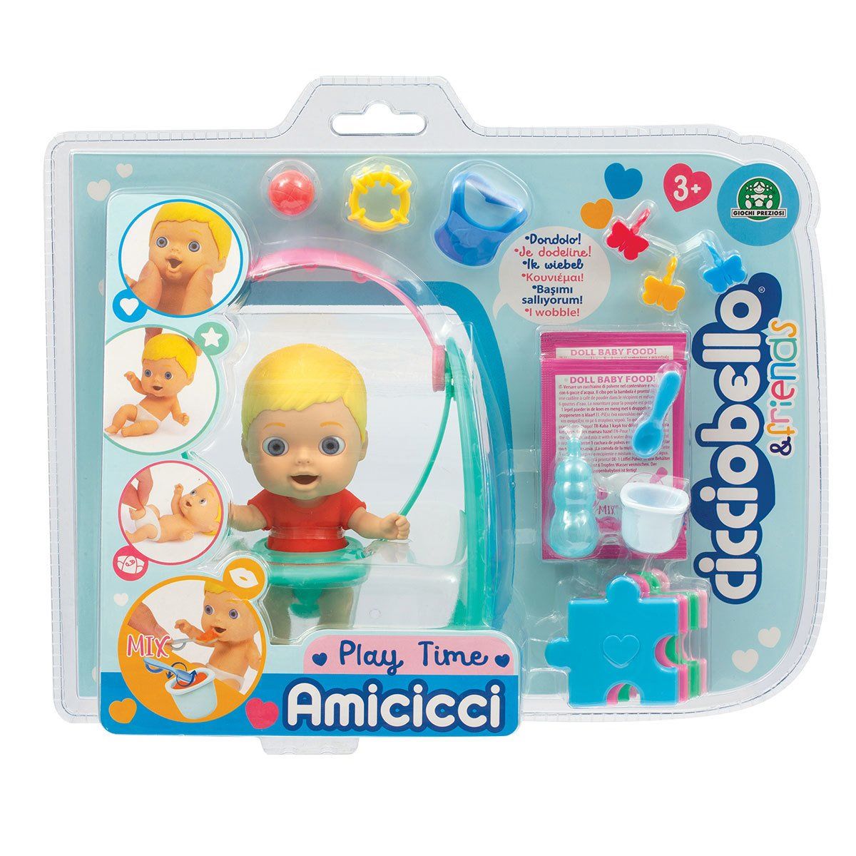 Giochi Preziosi Cicciobello Amiccici Salıncak Set CC000100