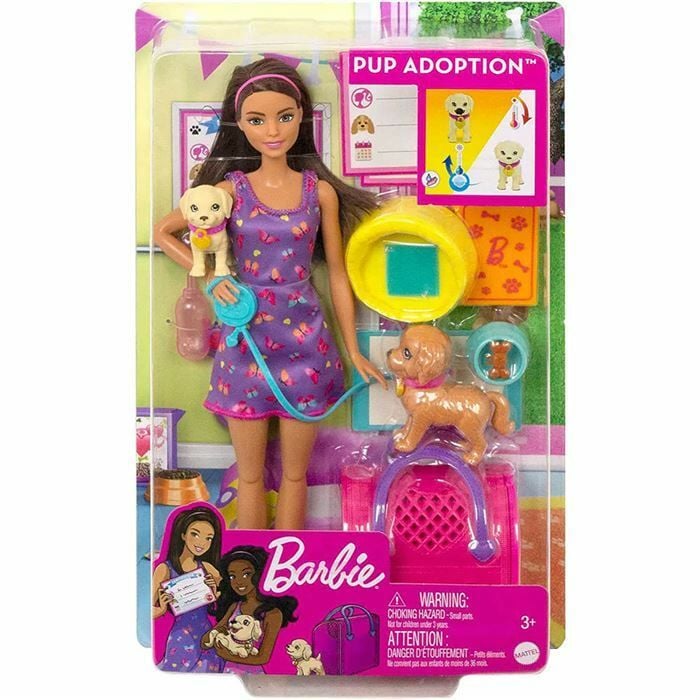 Mattel Barbie ve Köpekçikleri Set HKD86