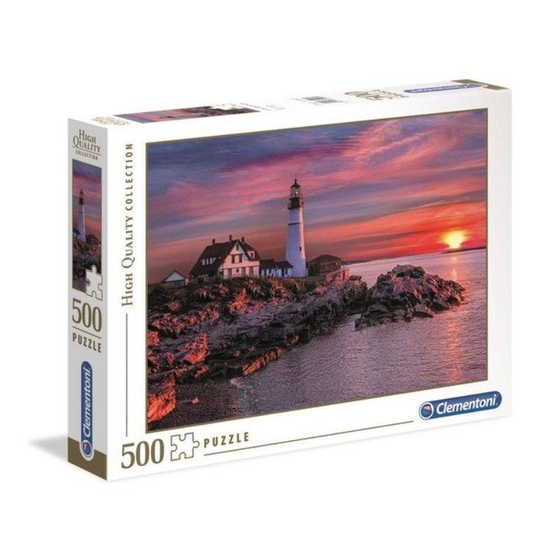 Clementoni Puzzle 500 Hqc Portland Head Lıght 3504