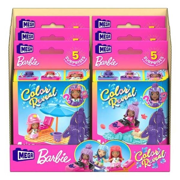 Mattel Mega Barbie ColorReveal Mini Bebekler HHP85