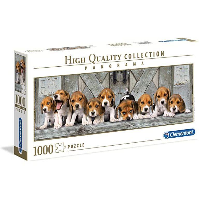 Clementoni Puzzle 1000 Panorama Beagles 39435