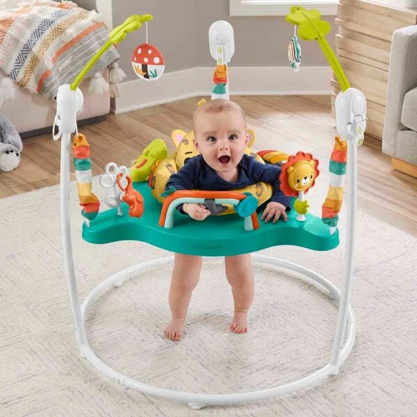 Mattel FisherPrice Sevimli Leopar Jumperoo HND47