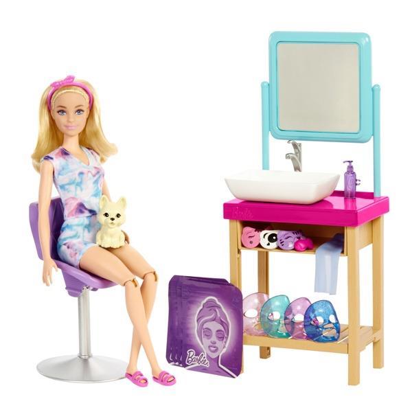 Mattel Barbie Işıltı Dolu Spa Günü Oyun Seti HCM82