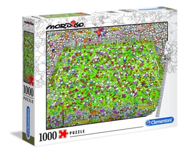 Clementoni Puzzle 1000 Parça Mordıllo The Match 39537
