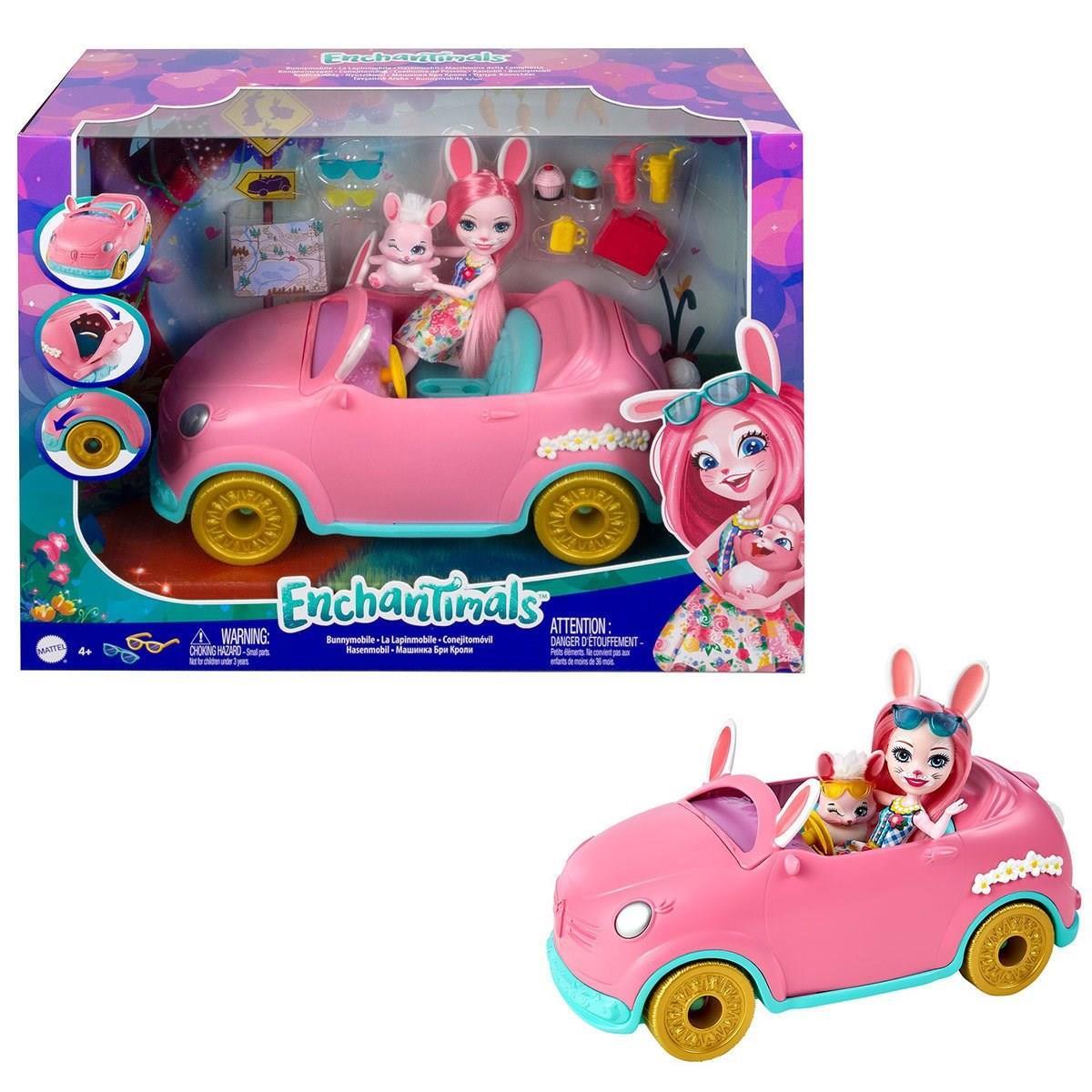 Mattel Enchantimals Tavşancık Araba HCF85