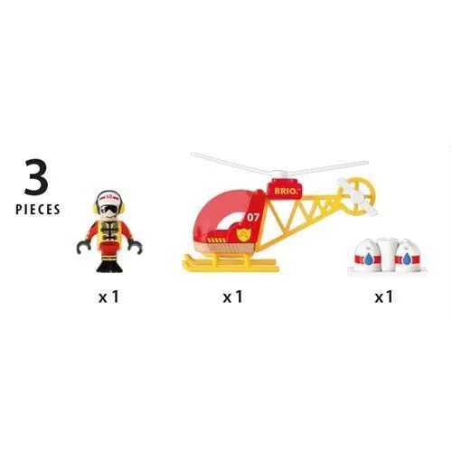 Adore Brio Firefighter Helicopter 33797