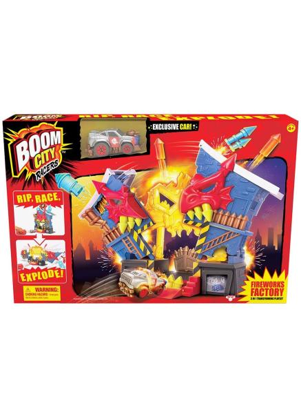 Giochi Preziosi Boom City Racer Fişek Fabrikası Oyun Set  BMC02000