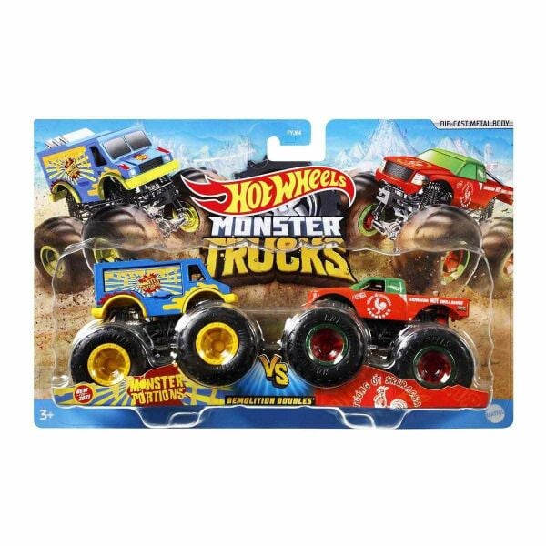 Mattel Hot Wheels Güçlü İkili 1:64 Arabalar FYJ64