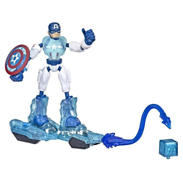 Hasbro Avengers Bend & Flex Missions Captain America Buz Görevi F5868