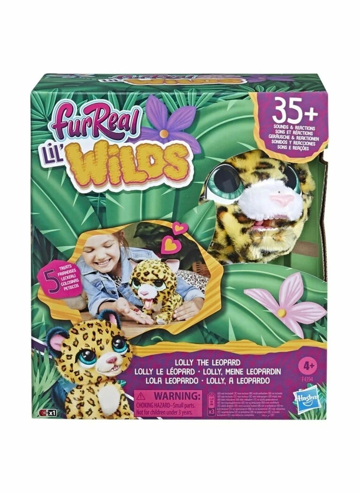 Hasbro Furreal Minik Vahşi Leopar Lolly F4394