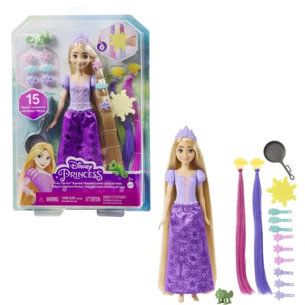 Mattel Renk Değiştiren Sihirli Saçlı Rapunzel HLW18