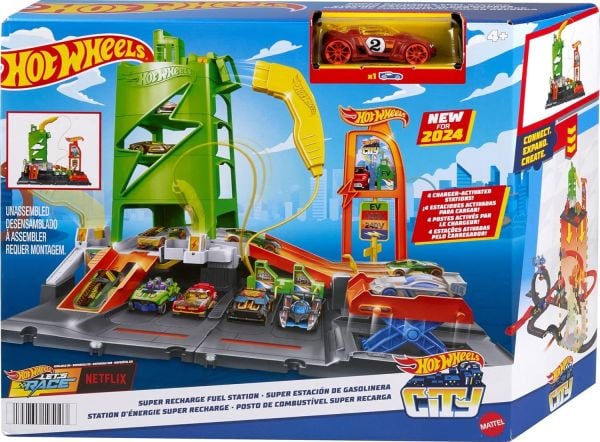 Mattel HW Elektrikli Araç Şarj İstasyonu HTN79