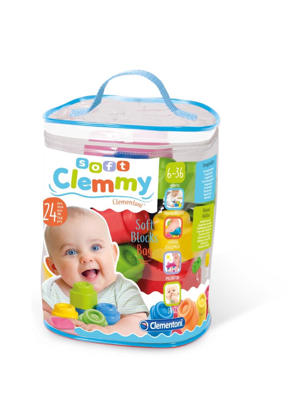 Baby Clementoni Soft Clemmy Yumuşak Blok Çantası 14889
