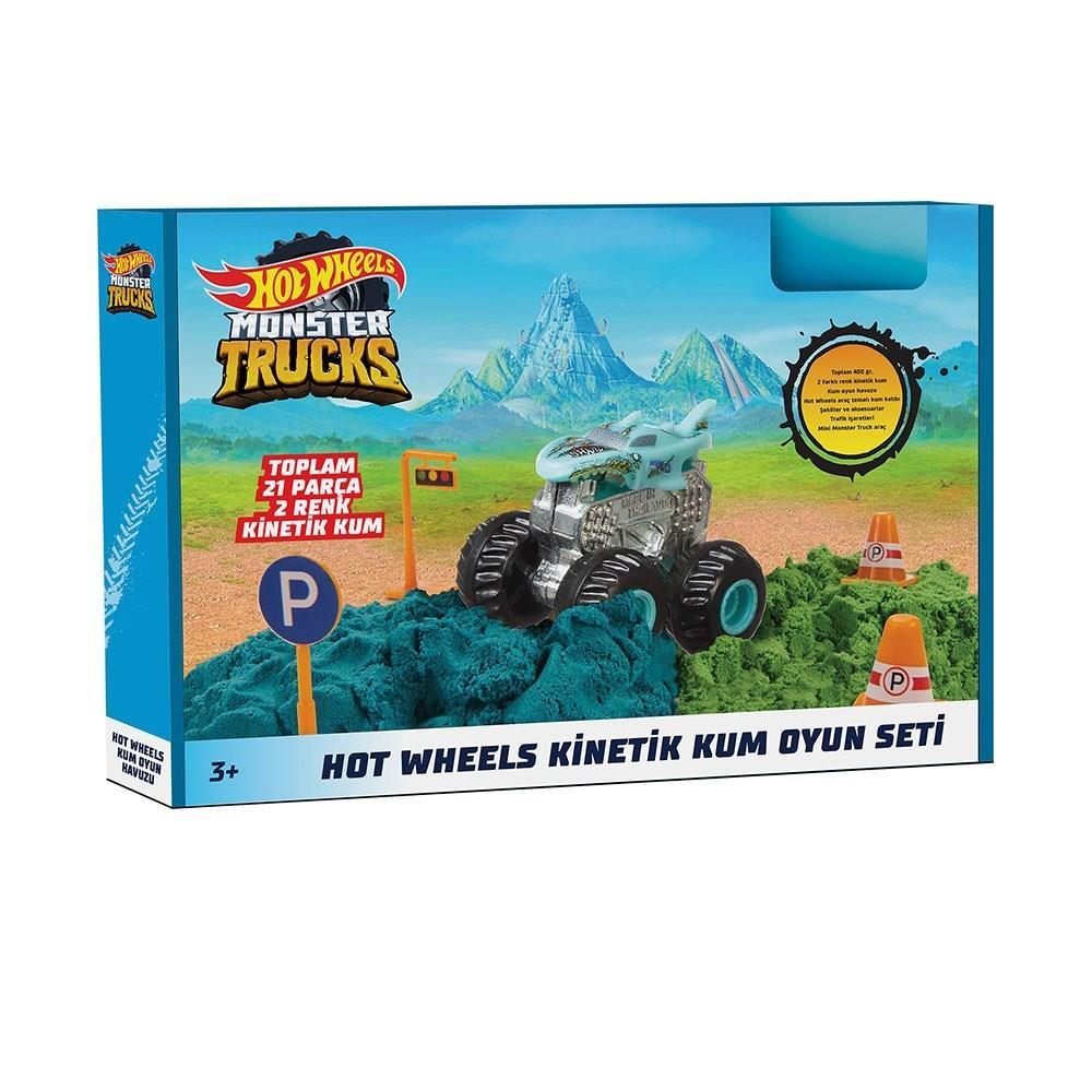 Mattel Hotwheels Monster Trucks Kinetik Kum Oyun Seti HHJ36