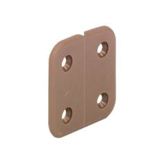 Hafele Milsiz Menteşe Plastik 40x40mm Kahverengi