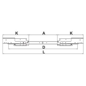 Hafele TABLET01 Açılır masa mek. 770/1070mm