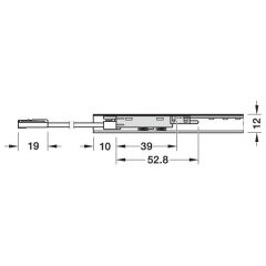 Hafele Loox5 Profil Entegre Dimmer 24V