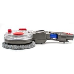 Dyson V7 Uyumlu Mop Başlığı  + Tetik Kilidi+ 4 Adet Mop (Damlatmalı)