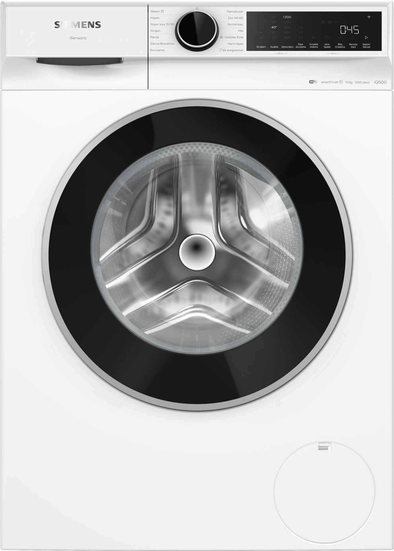 Siemens WG52K2Z0TR 10kg/1200 Devir Beyaz Çamaşır Makinesi