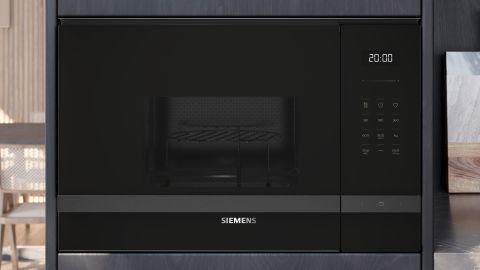 Siemens BE525LMH2 59x38 cm Siyah Ankastre Mikrodalga