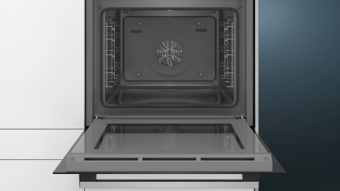 Siemens HR538ABS1 60x60 cm Siyah Buhar Destekli Ankastre Fırın