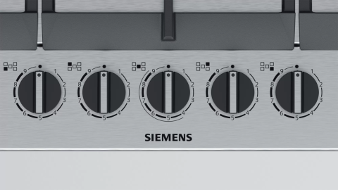 Siemens EC7A5RB90 75 cm Paslanmaz Çelik Gazlı Ocak