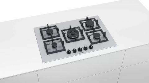 Siemens EP7A2QB20 75 cm Beyaz Gazlı Ocak