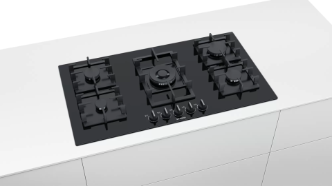 Siemens EP9A6QB90 90 cm Siyah Gazlı Ocak  - TEŞHİR ÜRÜNÜ