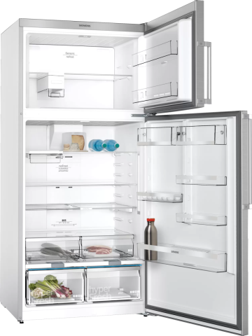 Siemens KD86NAIE0N 186x86 cm Üstten Donduruculu Inox Buzdolabı