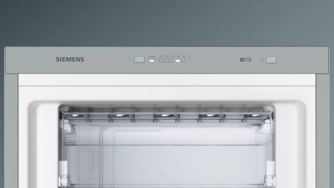 Siemens GS33VVIE0N 176x60 cm 7 Çekmeceli Inox Solo Derin Dondurucu