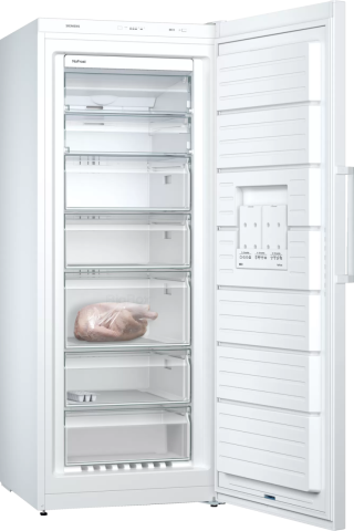 Siemens GS54NVWE0N 176x70 cm 7 Çekmeceli Beyaz Solo Derin Dondurucu