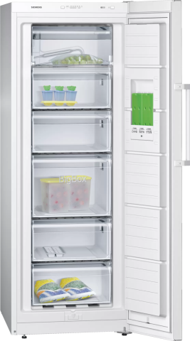 Siemens GS29VVWE0N 161x60 cm Beyaz Solo Derin Dondurucu