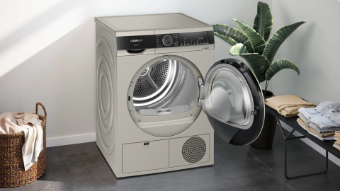 Siemens WQ41G20TTR 9kg Isı Pompalı Gri Kurutma Makinesi