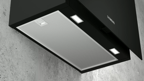 Siemens LC65FCJ60T 60 cm Siyah Duvar Tipi Davlumbaz