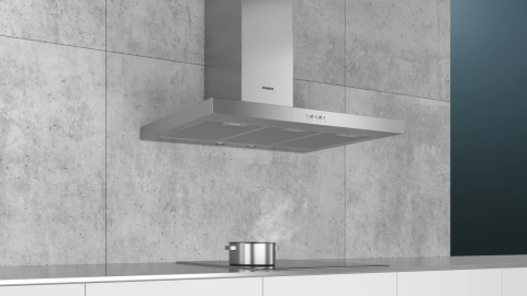 Siemens LC95BBC50T 90 cm Paslanmaz Çelik Duvar Tipi Davlumbaz