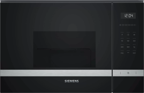 Siemens BE525LMS0 60x38 cm Siyah Ankastre Mikrodalga