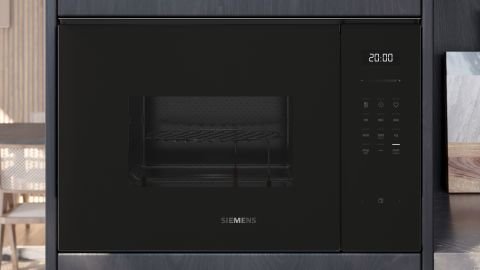 Siemens BE555LMB2 59x38 cm Siyah Ankastre Mikrodalga