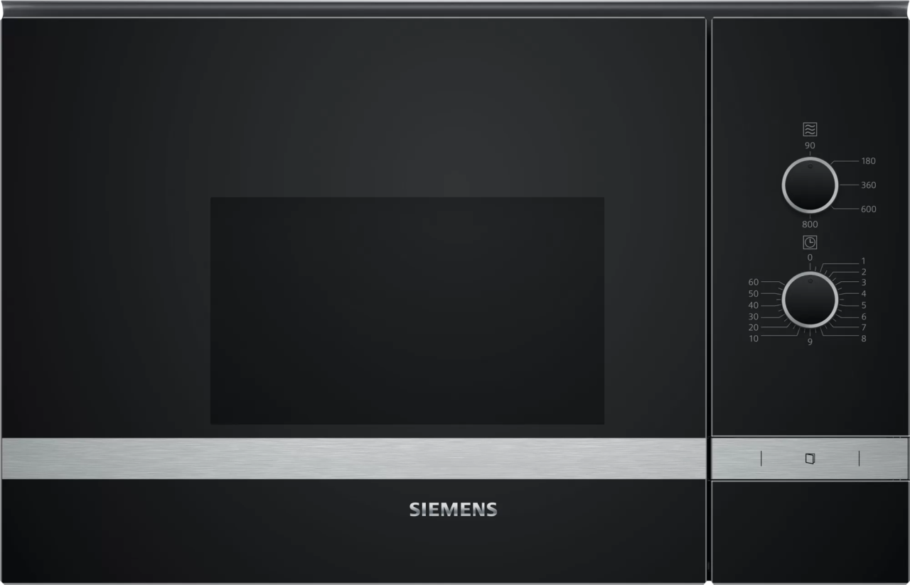 Siemens BF520LMR0 60x38 cm Siyah Ankastre Mikrodalga (TEŞHİR ÜRÜNÜ)