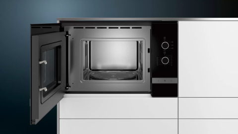 Siemens BF520LMR0 60x38 cm Siyah Ankastre Mikrodalga (TEŞHİR ÜRÜNÜ)