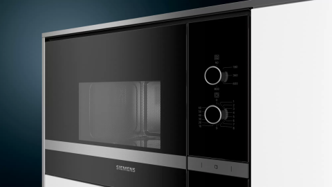 Siemens BF520LMR0 60x38 cm Siyah Ankastre Mikrodalga (TEŞHİR ÜRÜNÜ)