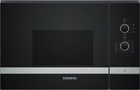 Siemens BF520LMR0 60x38 cm Siyah Ankastre Mikrodalga (TEŞHİR ÜRÜNÜ)