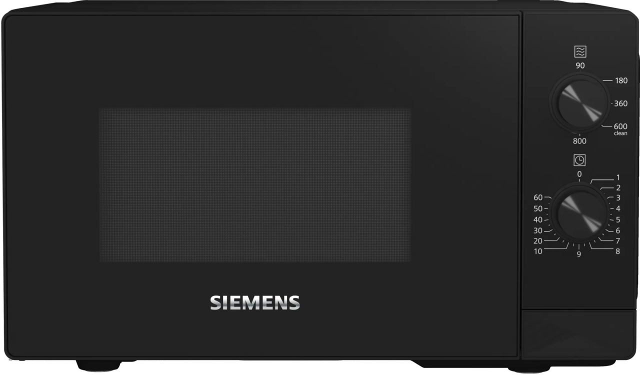Siemens FF020LMB2 44x26 cm Siyah Solo Mikrodalga