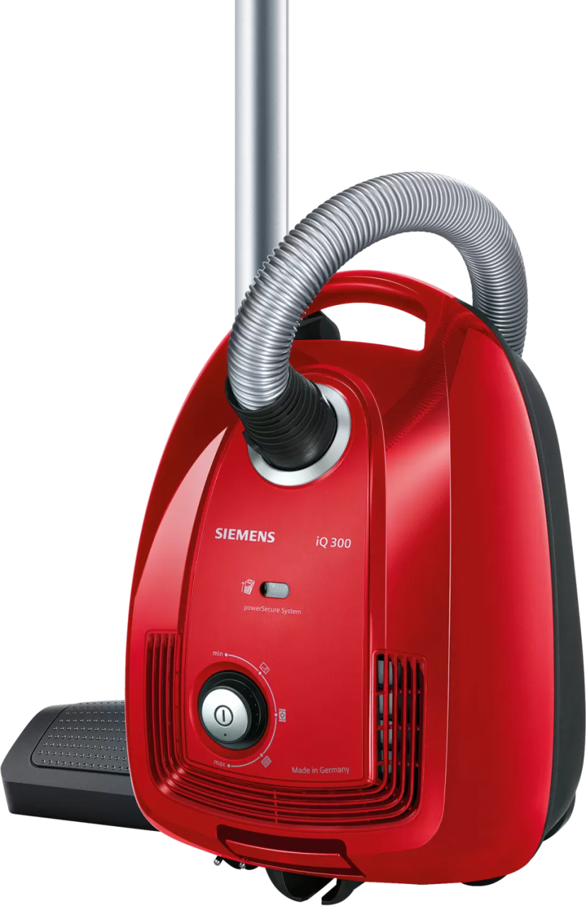 Siemens VSC3A210 Kırmızı Toz Torbalı Elektrikli Süpürge