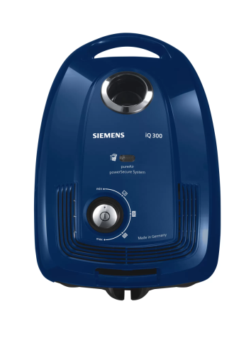 Siemens VSC3A330 Mavi Toz Torbalı Elektrikli Süpürge