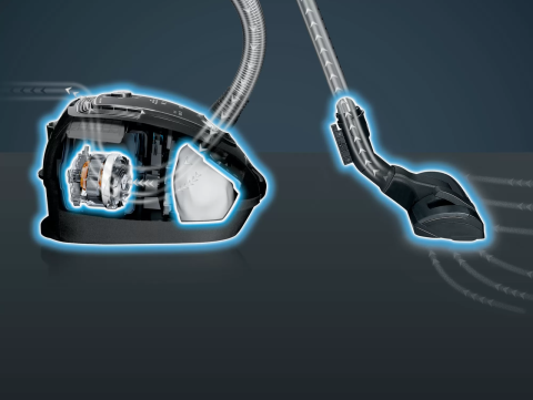 Siemens VSC7SIL1 Beyaz Toz Torbalı Elektrikli Süpürge